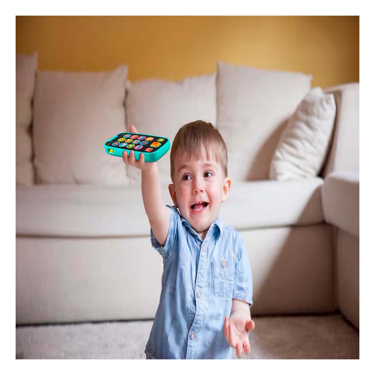 PACK6 TELEFONO MUSICAL CELESTE PARA JUEGO IMAGINATIVO - 5