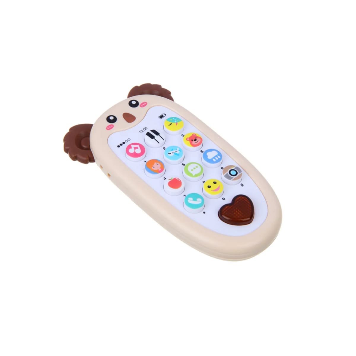 SMARTPHONE MUSICAL KOALA BILINGUE MARRON INFANTIL EDUCATIVO Y+REGALO STICKER - 3