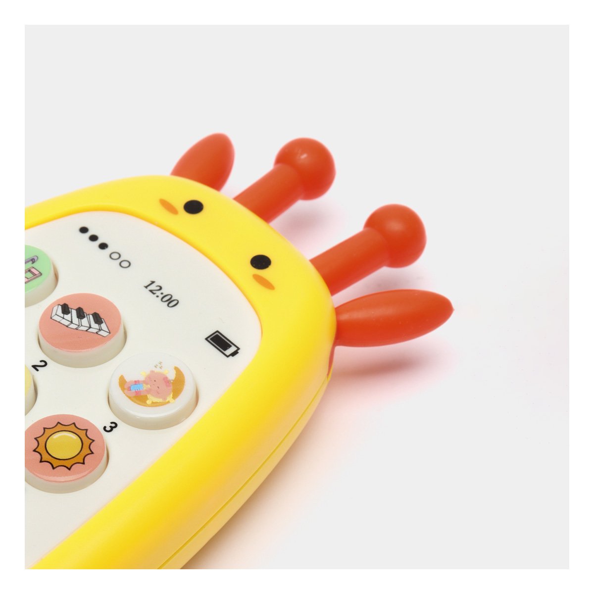 PACK2 SMARTPHONE EDUCATIVO GIRAFA AMARILLO BILINGUE DIDACTICO Y+PAPEL REGALO - 2