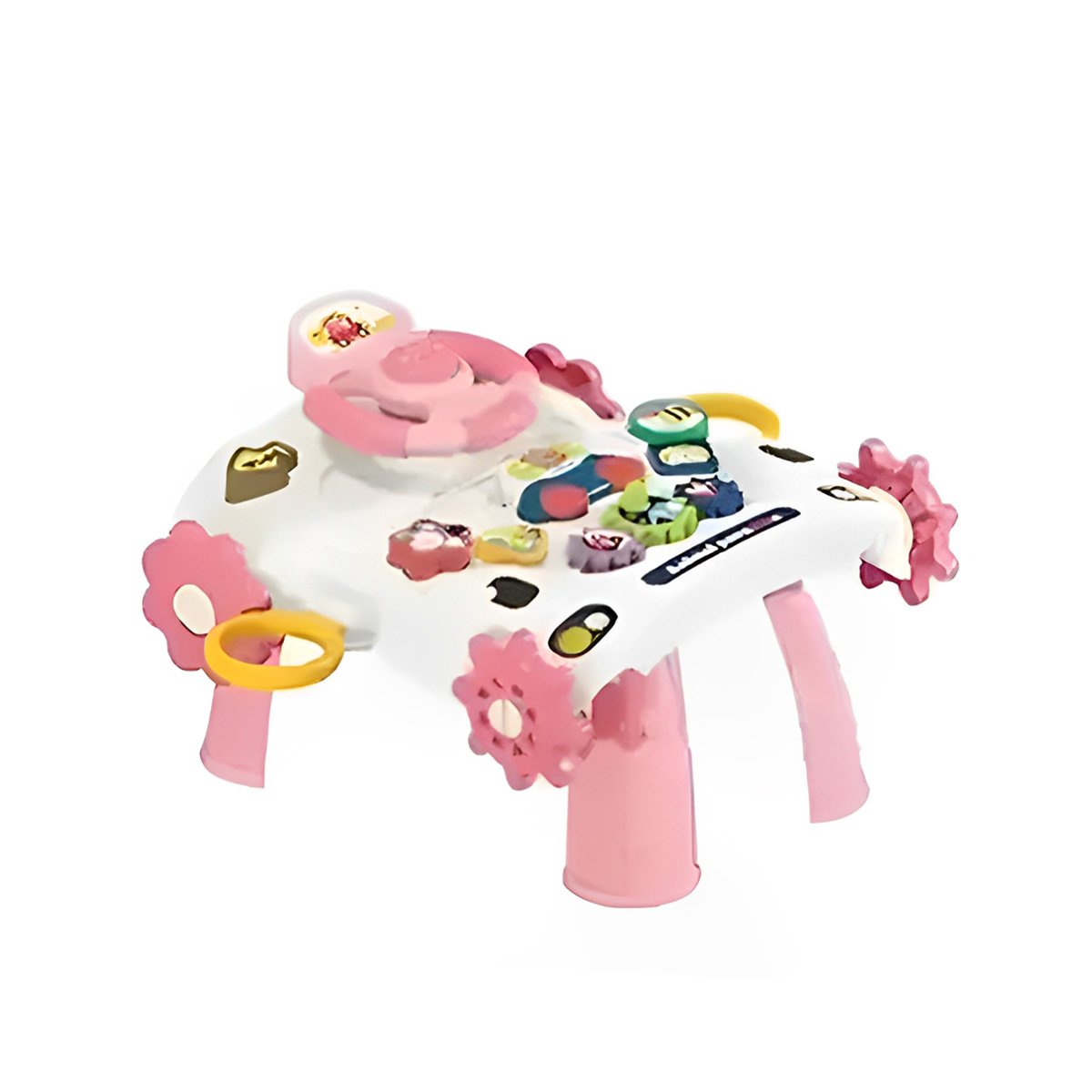 CAMINADOR INFANTIL DE TUERCAS ROSADO PARA JUEGO DIARIO EN CASA Y+REGALO STICKER - 3