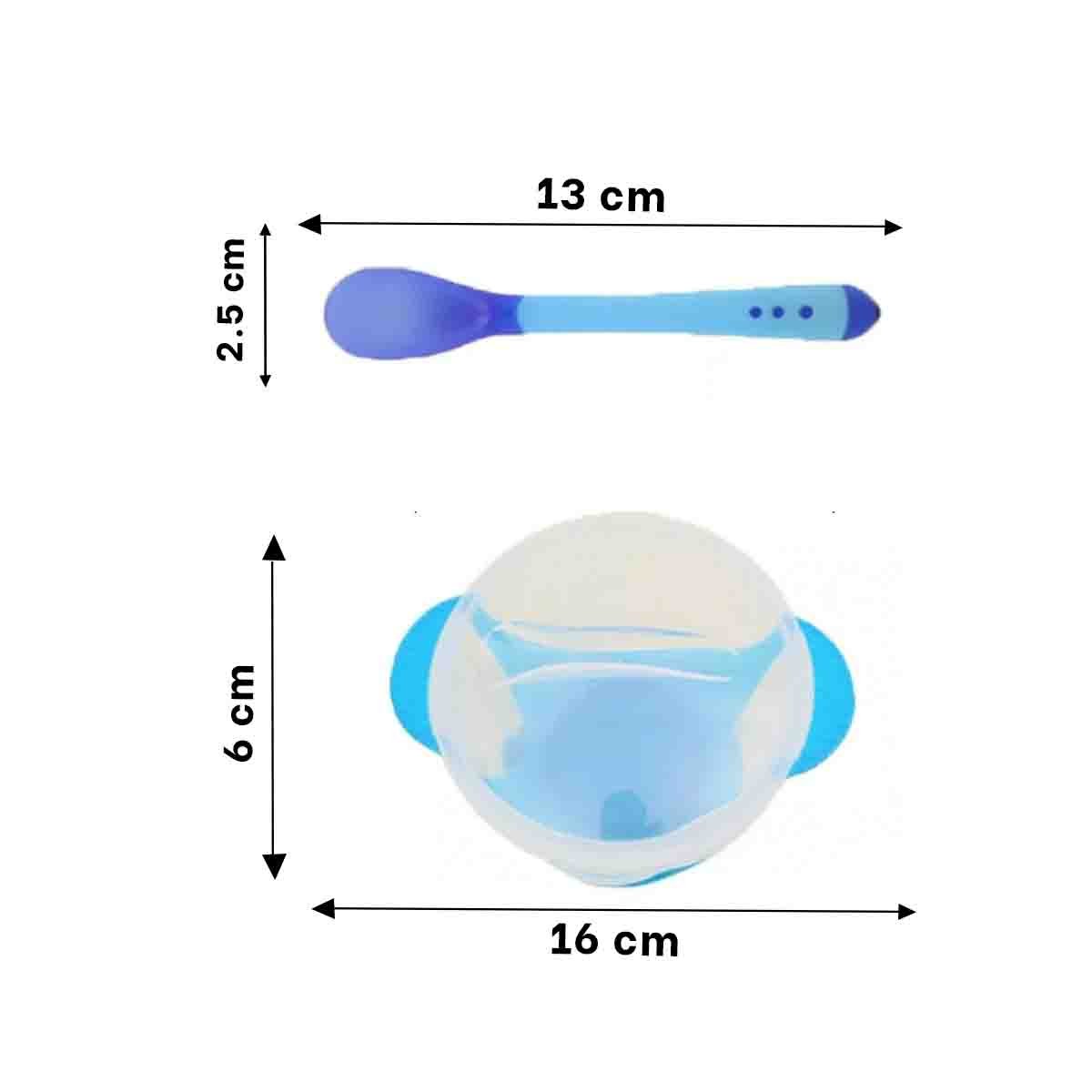 PACK12 TAZON ANTIDESLIZANTE AZUL CON CUBIERTO COMODO Y TAPA DE SELLADO SEGURO - 4