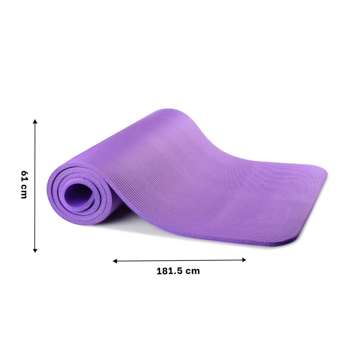 PACK6 TAPIZ 10MM ESPUMA MORADO SUAVE Y ANTIDESLIZANTE PARA GIMNASIO Y+REGALO STICKER - 4