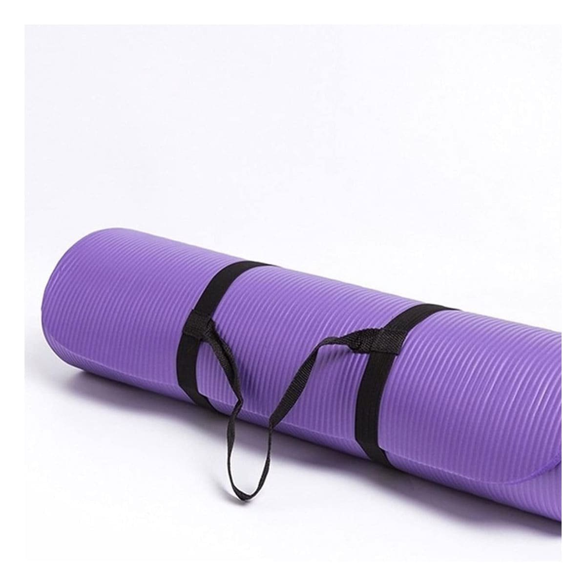 COLCHONETA FITNESS 10MM ESPUMA MORADO COMODA Y RESISTENTE PARA DEPORTE Y+REGALO STICKER - 5