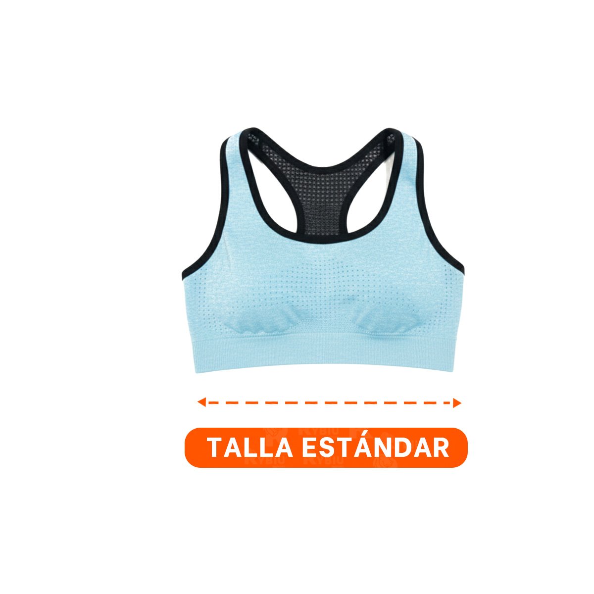 PACK12 PACK ACTIVO TOP Y SHORT FITNESS YOGA CELESTE CON TELA LIGERA Y+REGALO STICKER - 4