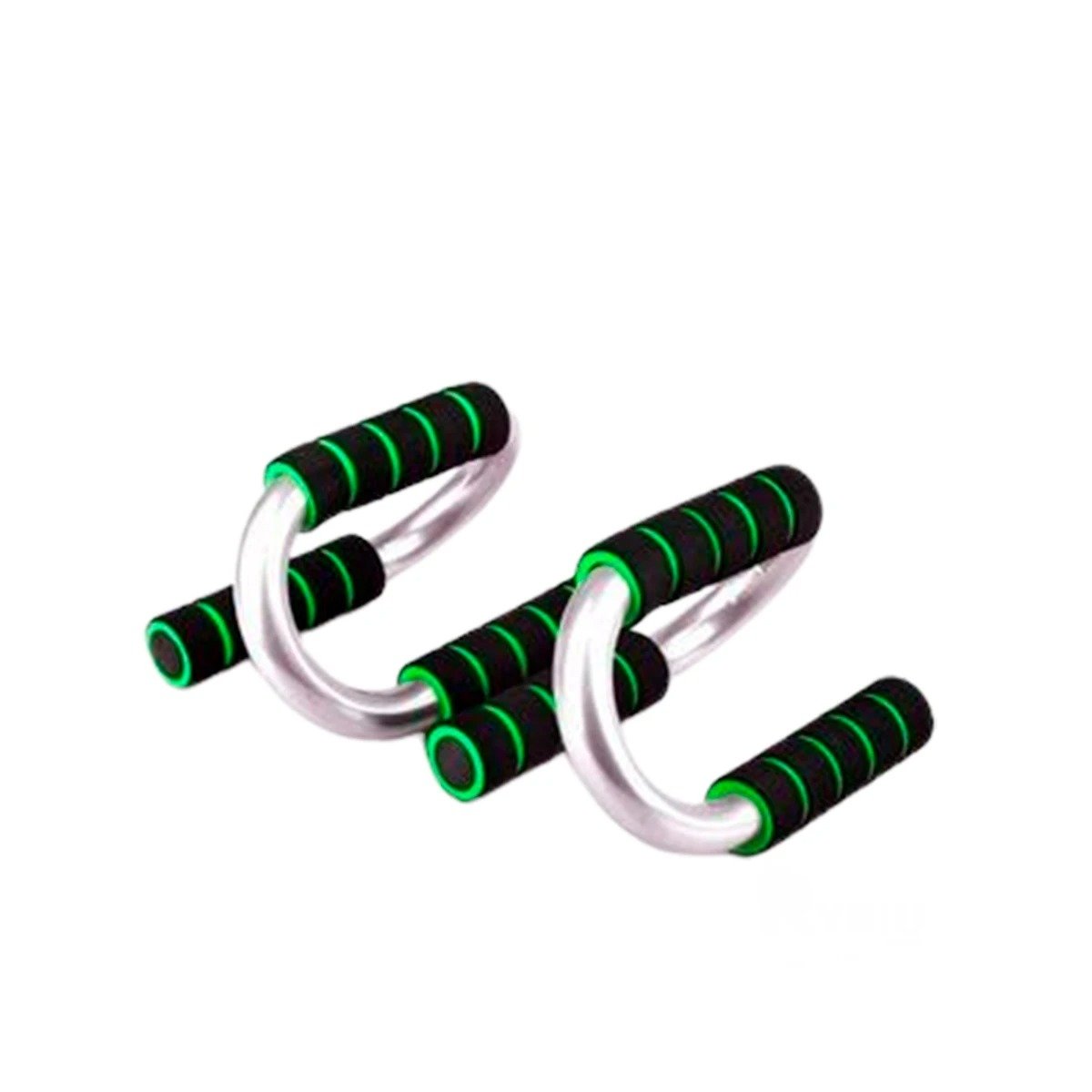SOPORTE ACTIVO PUSH UP EN FORMA DE S VERDE CON AGARRE ERGONOMICO Y+REGALO STICKER - 3