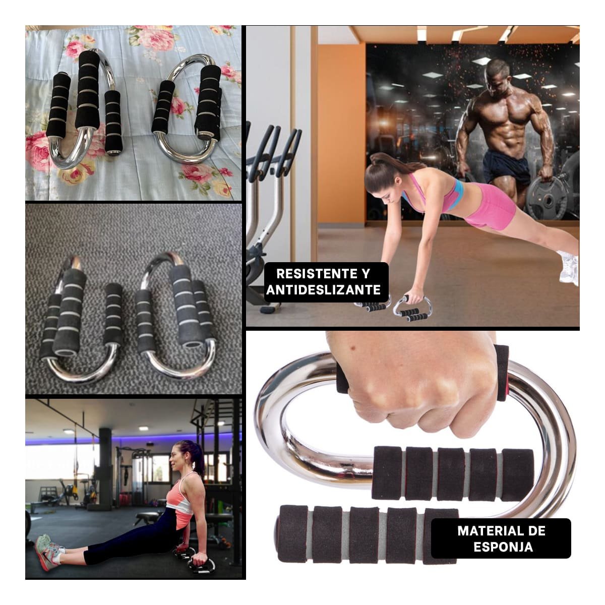 PACK2 IMPLEMENTO DEPORTIVO EN FORMA DE S GRIS PARA PECHO DEFINIDO Y+PAPEL REGALO - 3