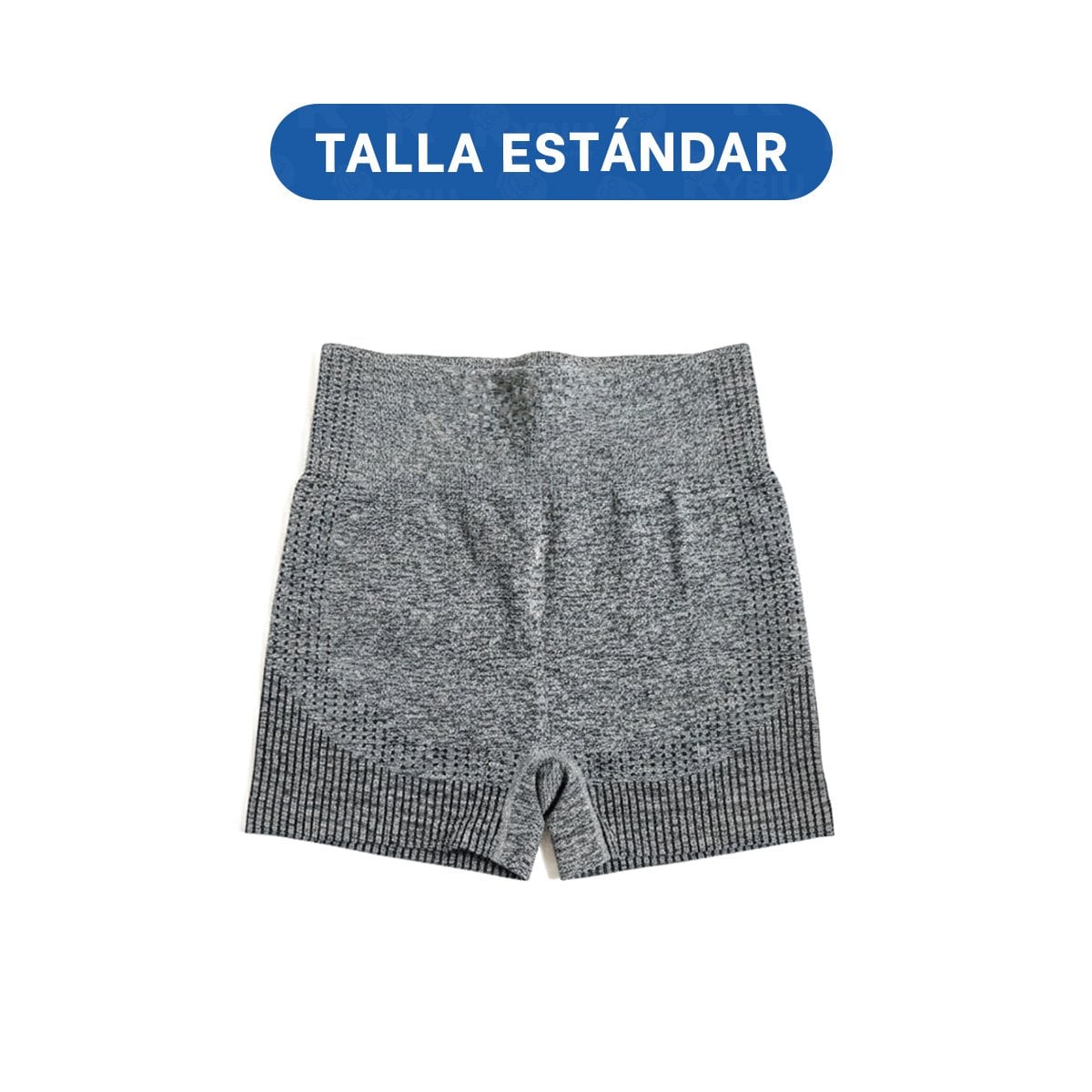 PACK2 DUPLA DEPORTIVA TOP Y SHORT FITNESS YOGA PLOMO CON AJUSTE SEGURO - 4