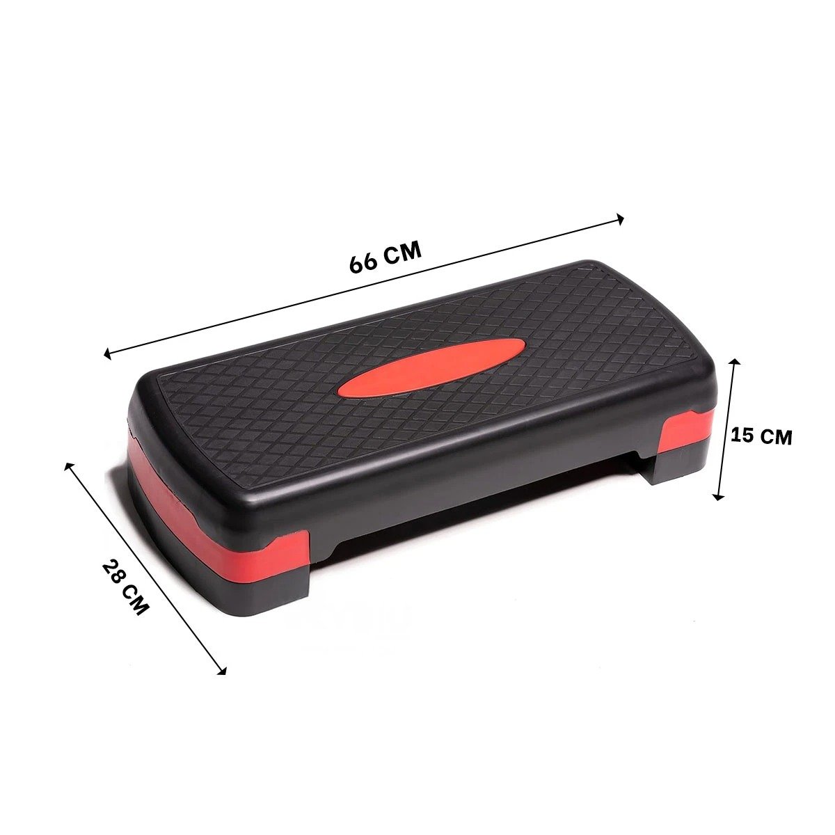 PACK6 EQUIPO AEROBICO AJUSTABLE ROJO PARA RUTINAS DIARIAS Y+PAPEL REGALO - 4
