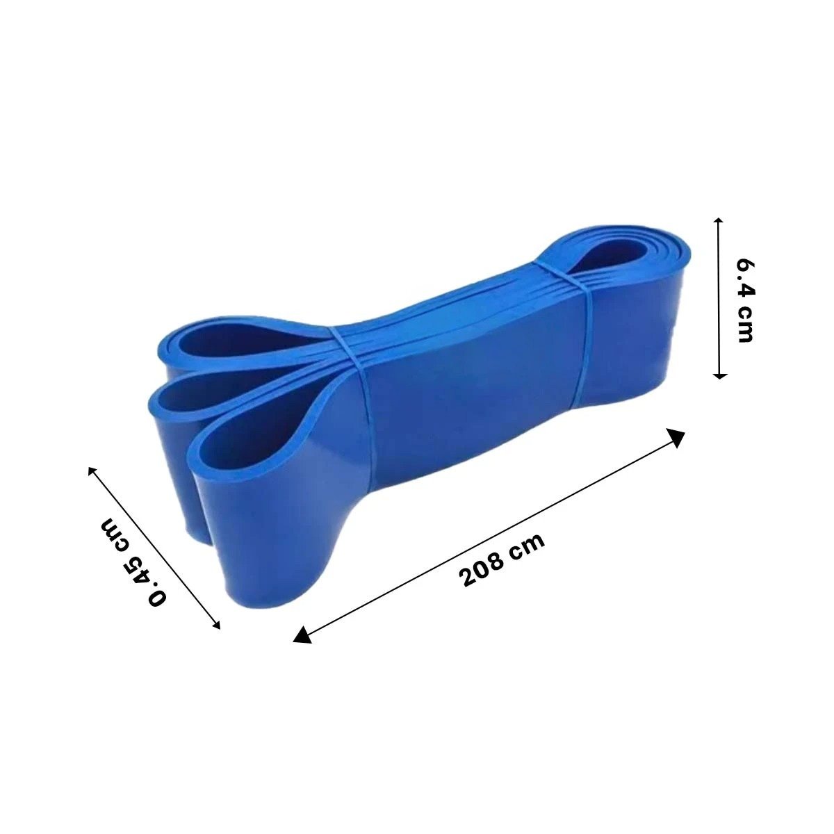 CINTA AZUL 29 A 79KG PARA MEJORAR FUERZA Y ESTABILIDAD Y+POST IT - 4