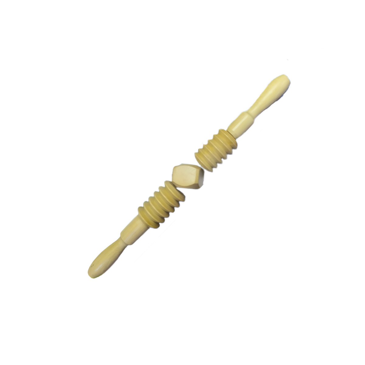 RODILLO MANUAL DE MADERA 40X4,5CM MOSTAZA CON DESLIZAMIENTO UNIFORME Y+REGALO STICKER - 3