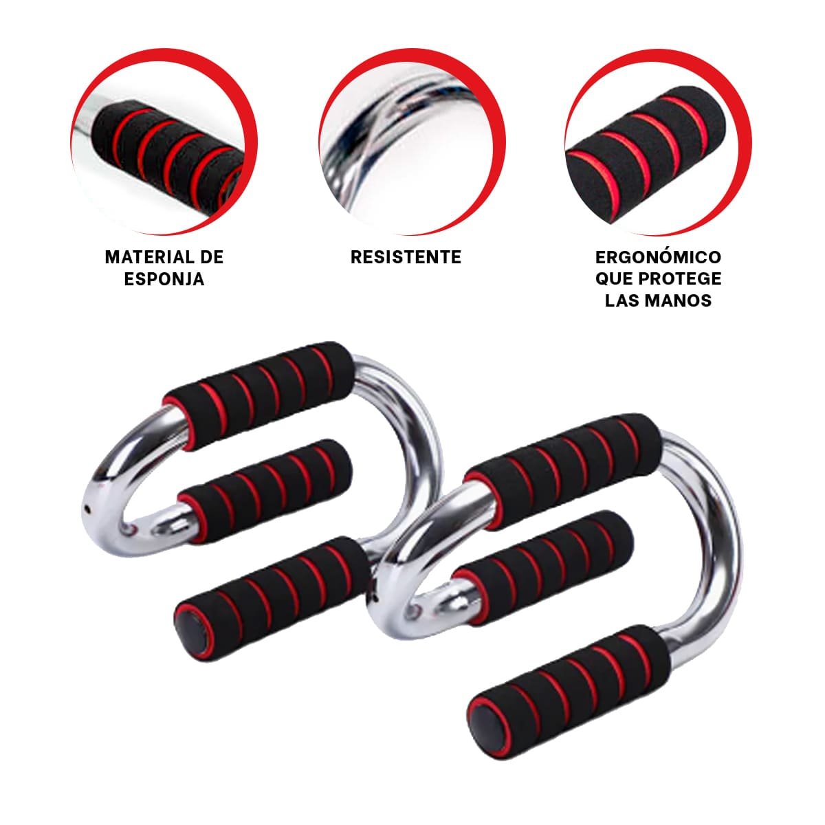 PLATAFORMA RESISTENTE EN FORMA DE S ROJO PARA USO DIARIO - 3