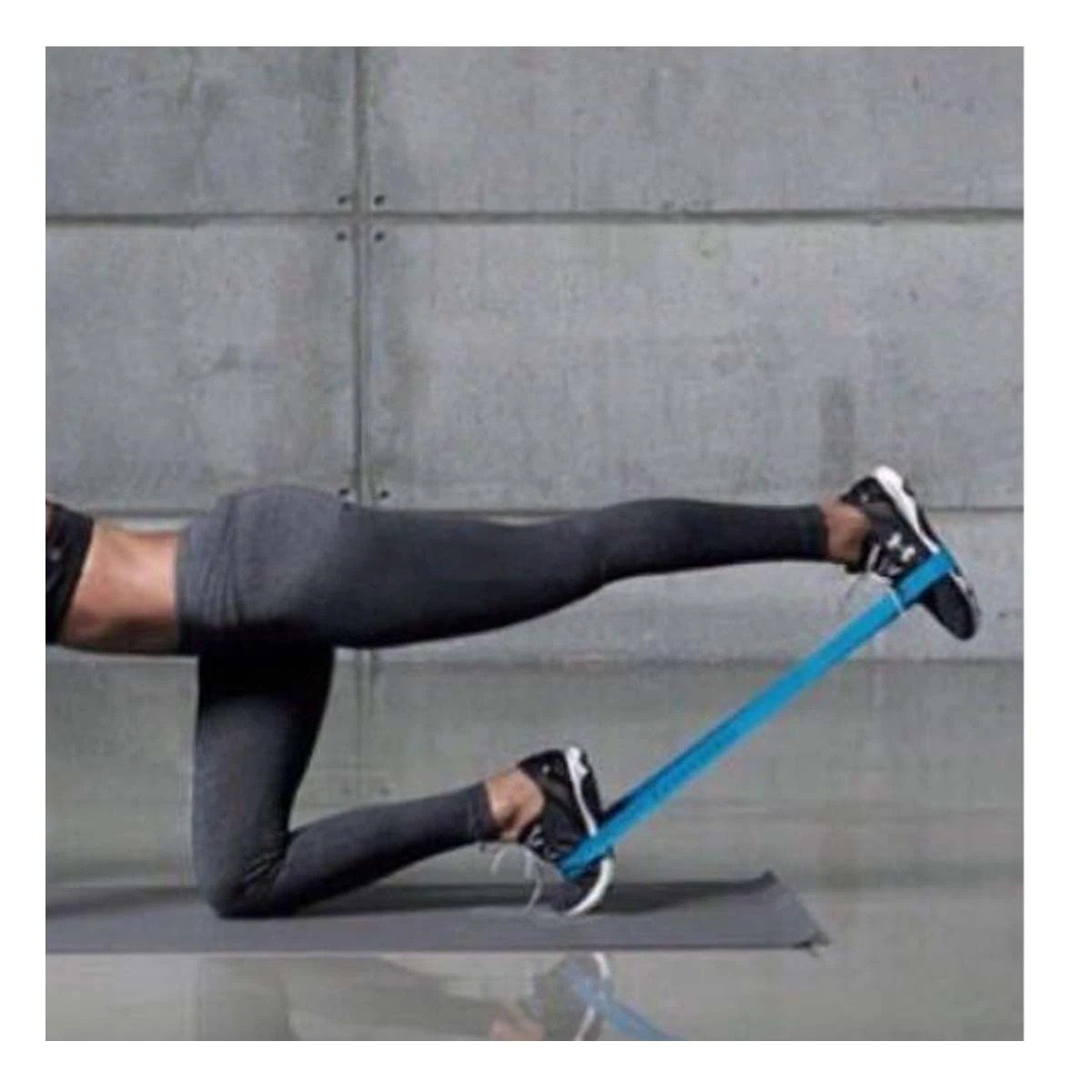 PACK4 ACCESORIO FITNESS AZUL 29 A 79KG PARA CALISTENIA EN CASA Y+REGALO STICKER - 3