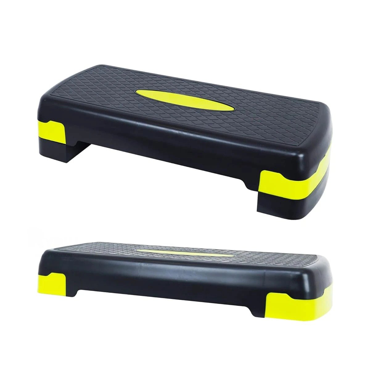 BASE AEROBICA AMARILLO DE 2 NIVELES PARA ENTRENAMIENTO EN CASA Y+PAPEL REGALO - 1