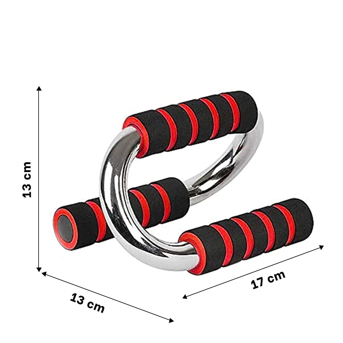 PACK6 DISPOSITIVO DEPORTIVO EN FORMA DE S ROJO PARA RUTINAS EN CASA - 4