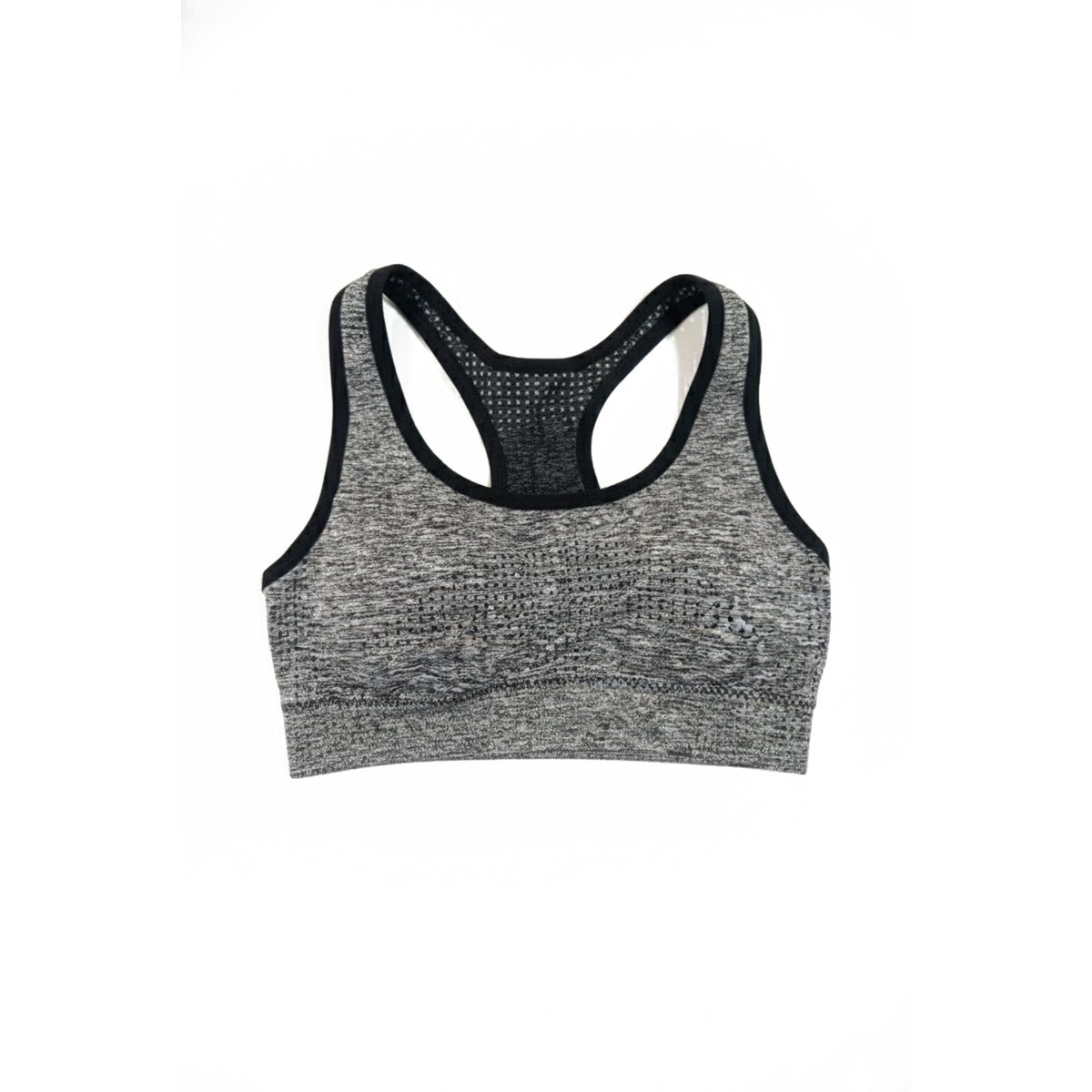 PACK2 DUPLA FITNESS TOP Y SHORT FITNESS YOGA PLOMO CON SOPORTE FIRME Y+REGALO STICKER - 2