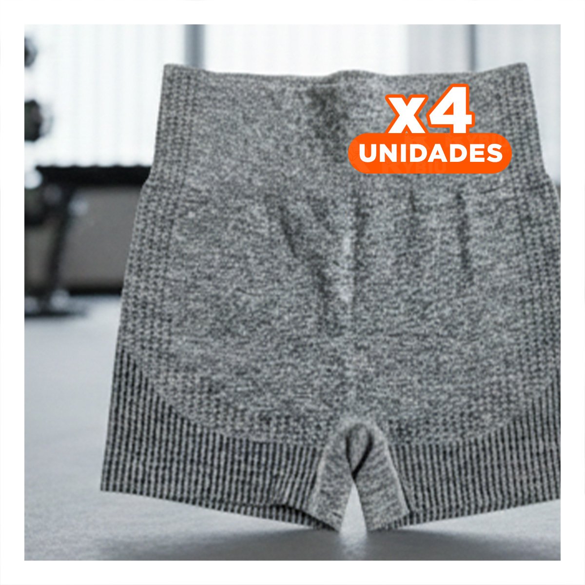 PACK4 DUPLA YOGA TOP Y SHORT FITNESS YOGA PLOMO CON ELASTICIDAD ALTA - 1