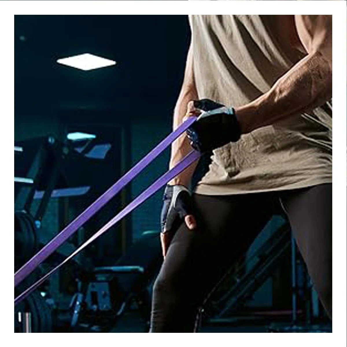 PACK2 TIRA MORADA 16 A 39KG PARA ENTRENAMIENTO DE FUERZA Y+REGALO STICKER - 3