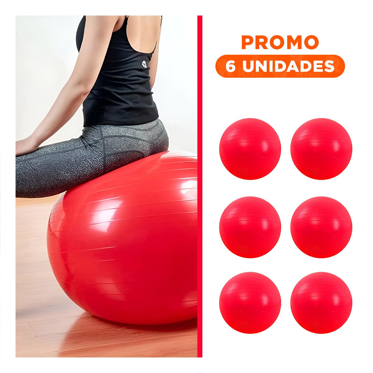 PACK4 APARATO BALANCE VERSATIL Y RESISTENTE CON MATERIAL SEGURO PARA RUTINA - 1