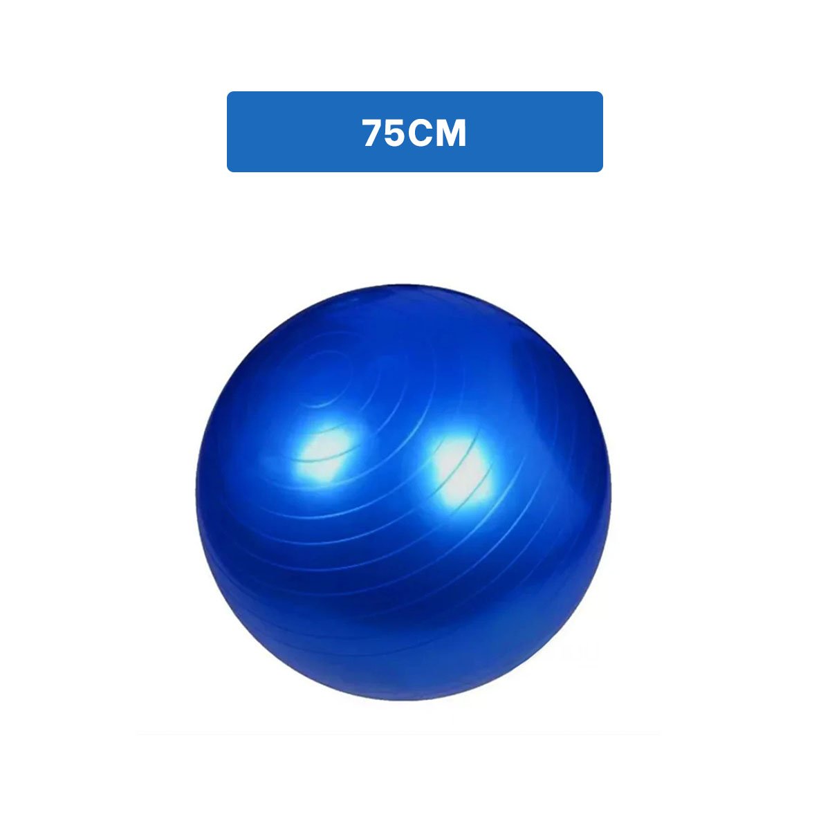 ESFERA DE ENTRENAMIENTO 75CM AZUL REFORZADA PARA CORE Y+REGALO STICKER - 4