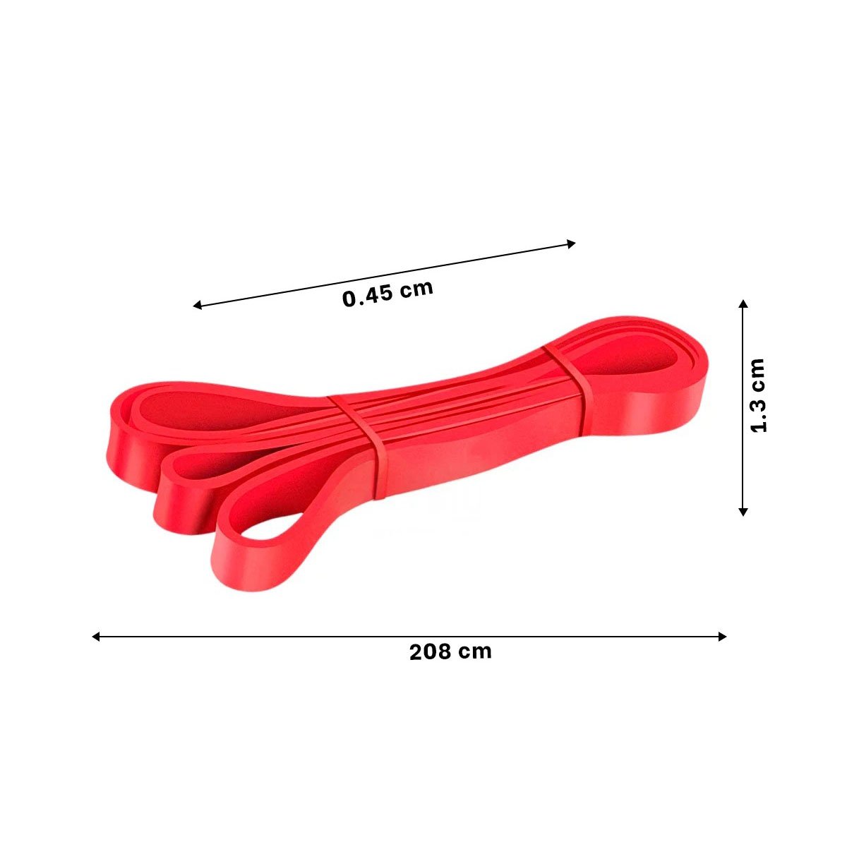 PACK2 TIRA ROJA 7 A 16KG PARA EJERCICIOS FUNCIONALES EN CASA Y+PAPEL REGALO - 4