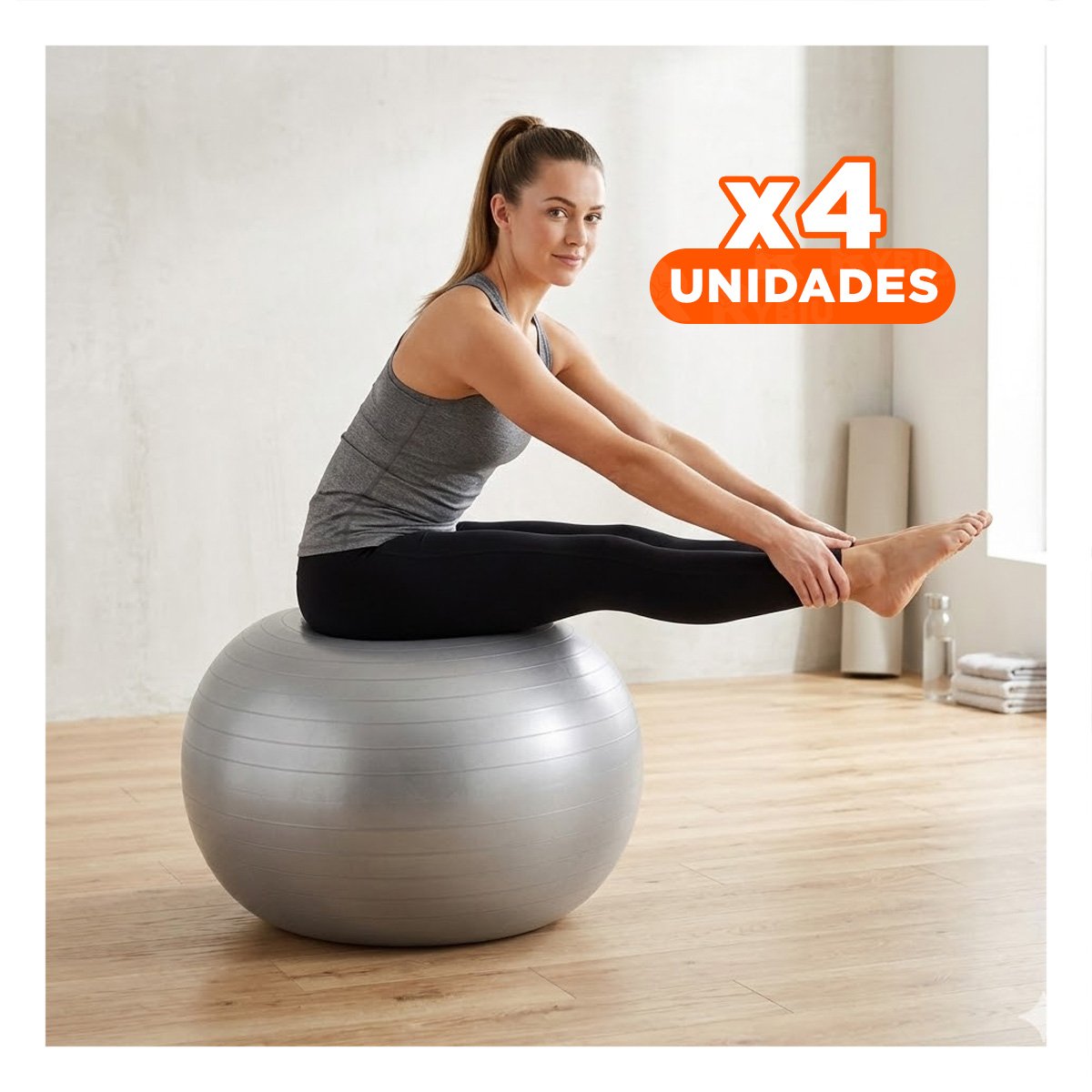 PACK4 PELOTON DE ENTRENAMIENTO 75CM PLOMO REFORZADO PARA CASA - 1
