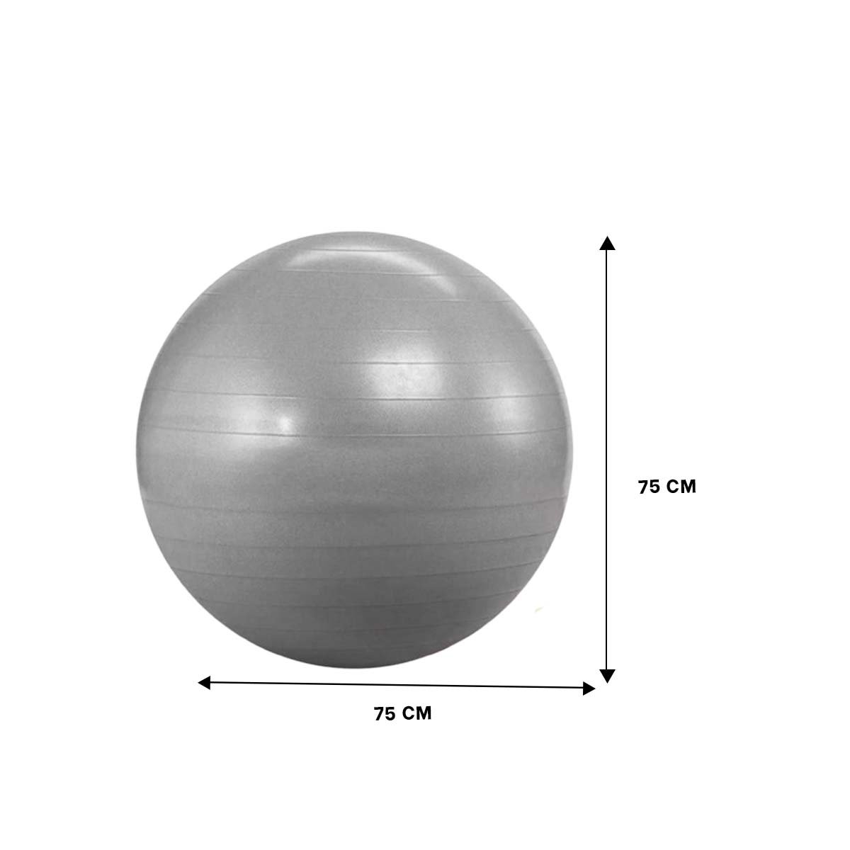 ESFERA DE ENTRENAMIENTO 75CM PLOMO REFORZADA PARA CORE Y+LIGAS REGALO - 4