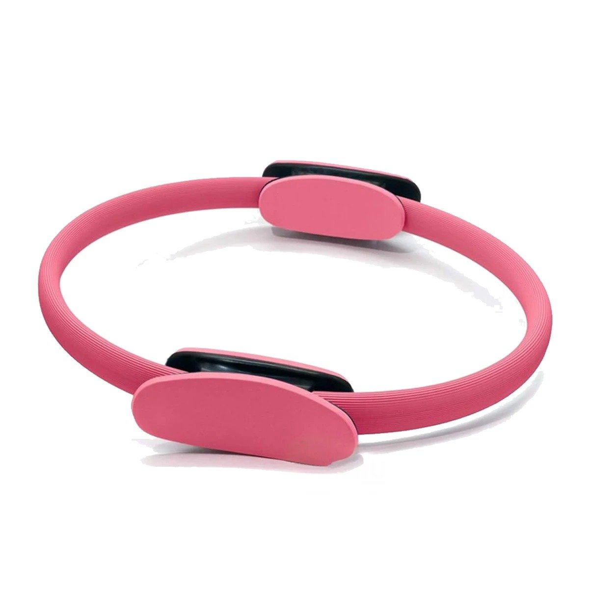 PACK4 ANILLO FITNESS 40 CM ROSADO PARA TONIFICAR PIERNAS Y ABDOMEN Y+PAPEL REGALO - 3