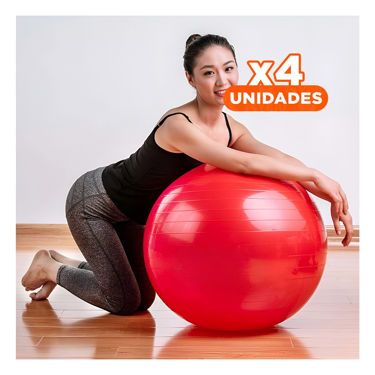 PACK4 DISCO BALANCE ESTABLE Y COMODO CON TEXTURA ANTIDESLIZANTE PARA GIMNASIO Y+PAPEL REGALO - 1
