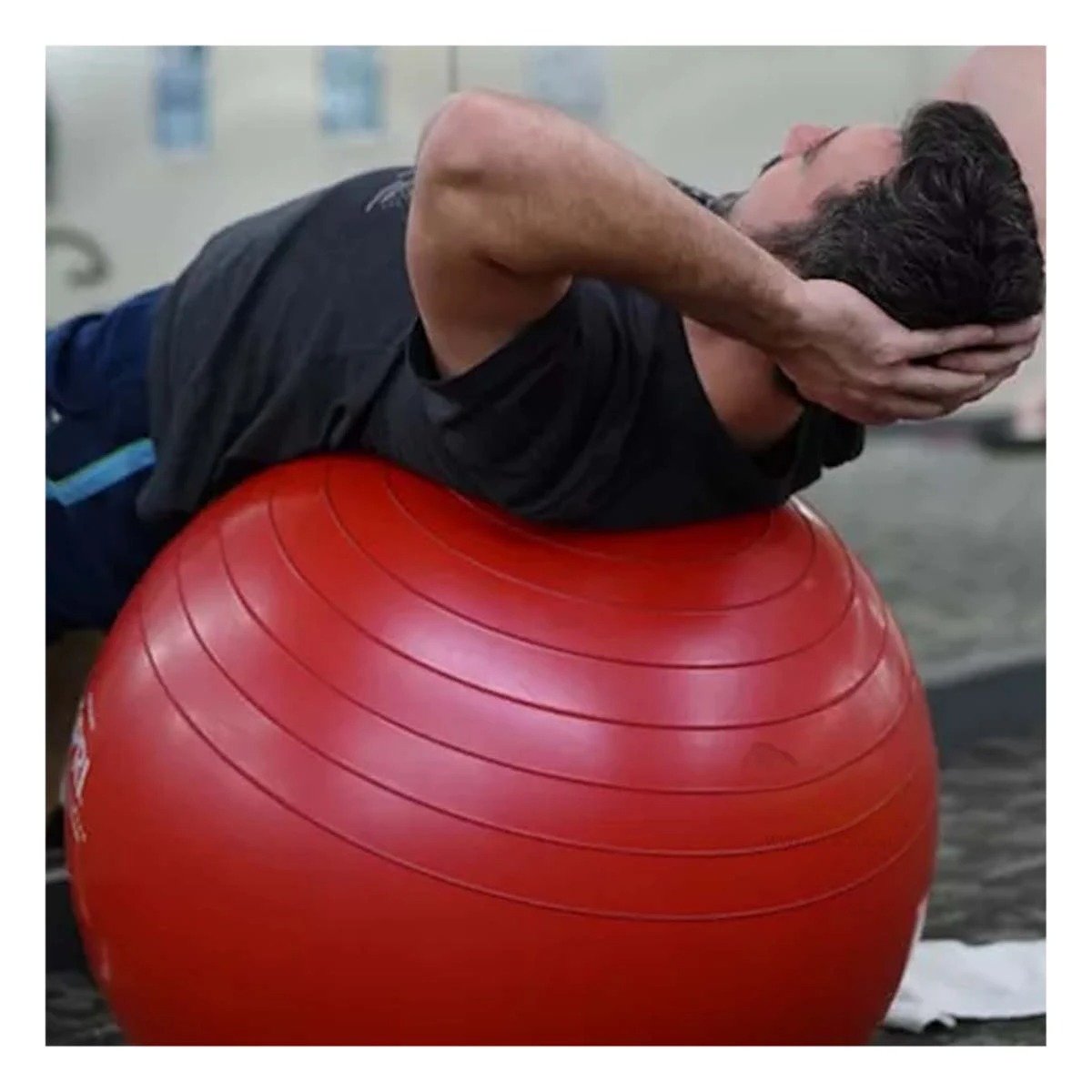 ESFERA PILATES COMODA Y DURABLE CON TEXTURA ANTIDESLIZANTE PARA GIMNASIO Y+REGALO STICKER - 2