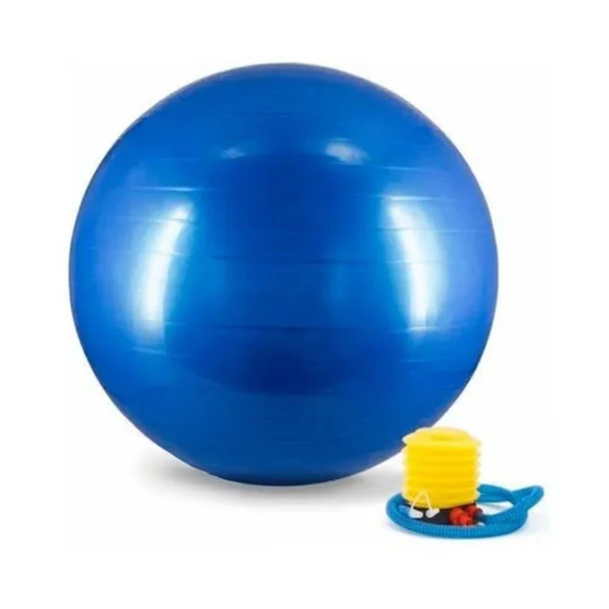 PACK4 PELOTON DE EJERCICIO 75CM AZUL RESISTENTE PARA RUTINAS Y+PAPEL REGALO - 3