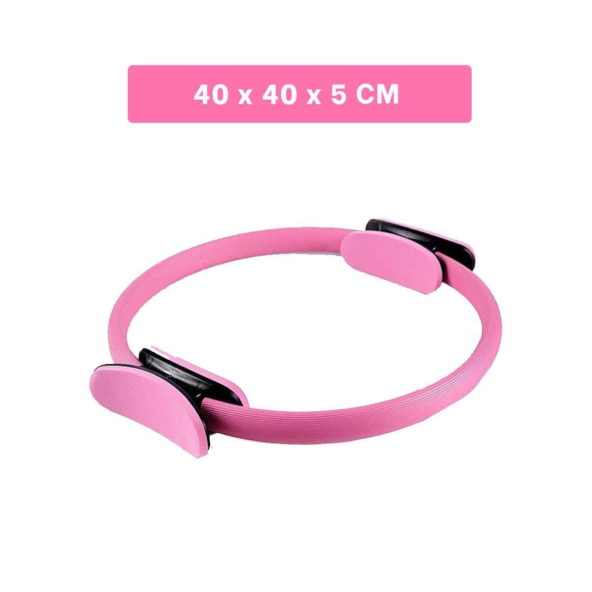 PACK4 CIRCULO FUNCIONAL 40 CM ROSADO PARA EJERCICIOS COMPLETOS DE CUERPO - 4