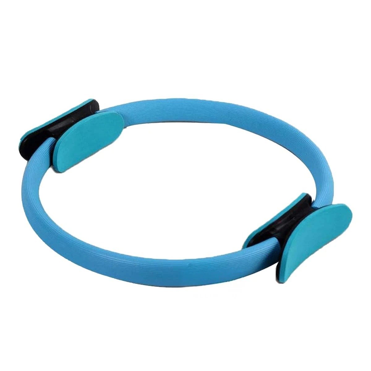 PACK6 ARO PILATES 40 CM CELESTE PARA USAR EN CASA Y MEJORAR EQUILIBRIO Y+REGALO STICKER - 2