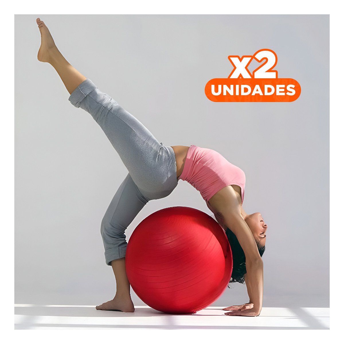 PACK2 ESFERA BALANCE COMODA Y SEGURA CON SUPERFICIE FIRME PARA ENTRENAMIENTO Y+REGALO STICKER - 1