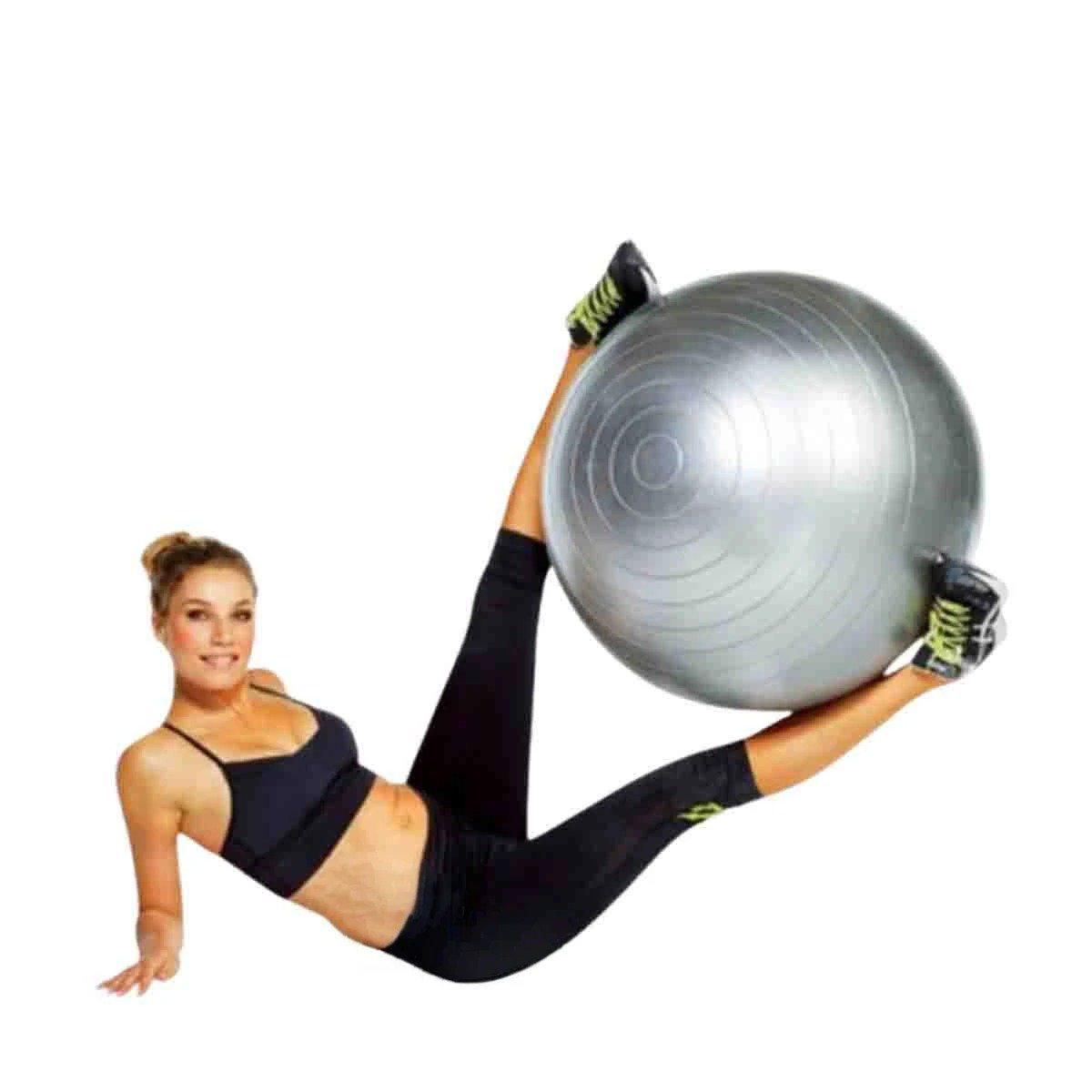 PACK4 PELOTON DE PILATES 75CM PLOMO GRUESO PARA CORE Y+PAPEL REGALO - 3