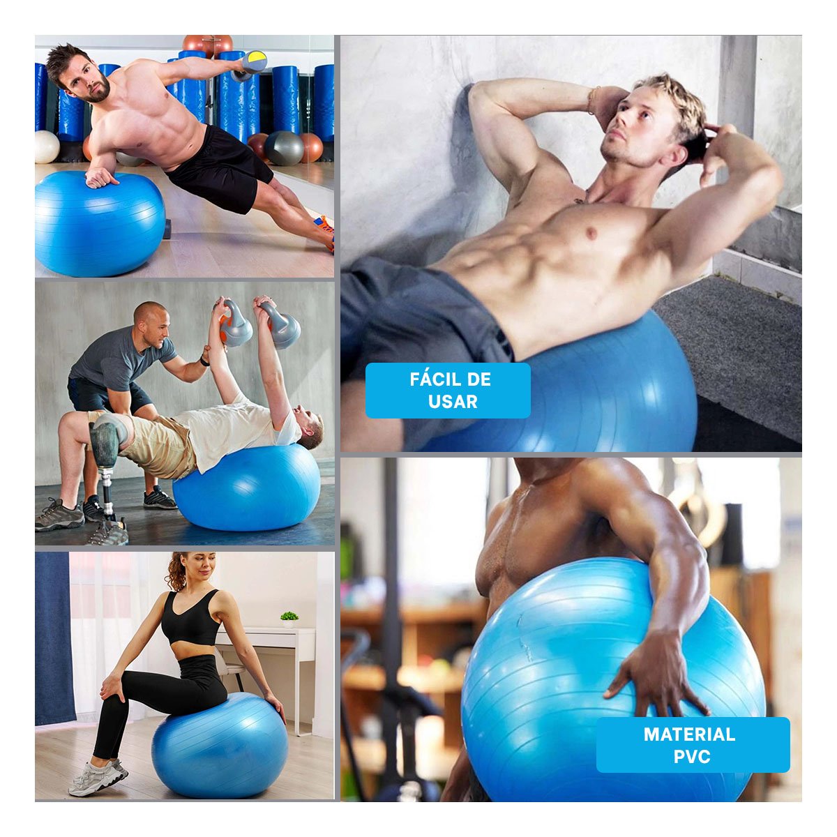 APARATO PILATES ANTIDESLIZANTE Y FIRME CON SOPORTE PARA ACTIVIDAD EN CASA Y+LIGAS REGALO - 5