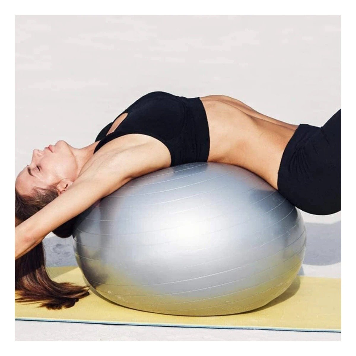 ESFERA DE ENTRENAMIENTO 65CM PLOMO REFORZADA PARA CORE Y+LIGAS REGALO - 2