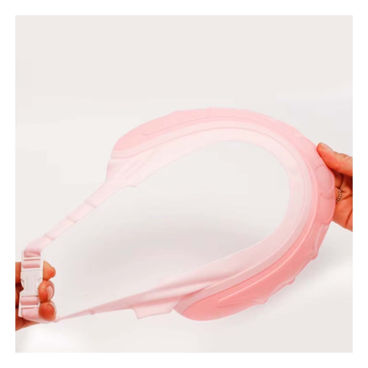PACK4 RESGUARDO DE DUCHA AJUSTABLE PARA NINOS ROSADO MOL 2 COMODO Y+REGALO STICKER - 3