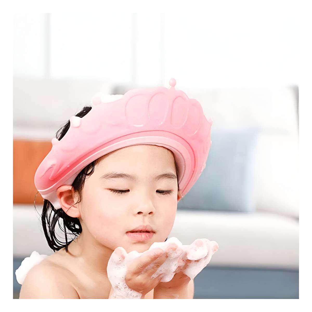 AISLANTE DE DUCHA AJUSTABLE PARA NINOS ROSADO MOL 2 INFANTIL - 2