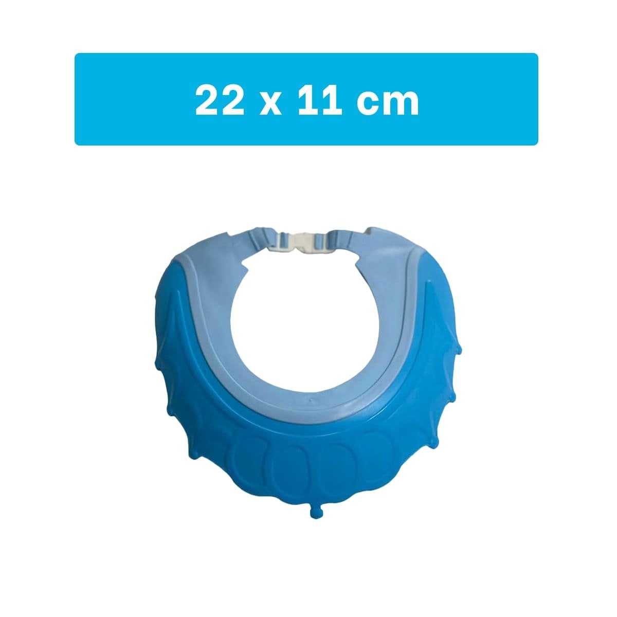 PACK4 DEFENSA DE DUCHA AJUSTABLE PARA NINOS CELESTE MOL 2 MATERIAL FLEXIBLE Y+REGALO STICKER - 4