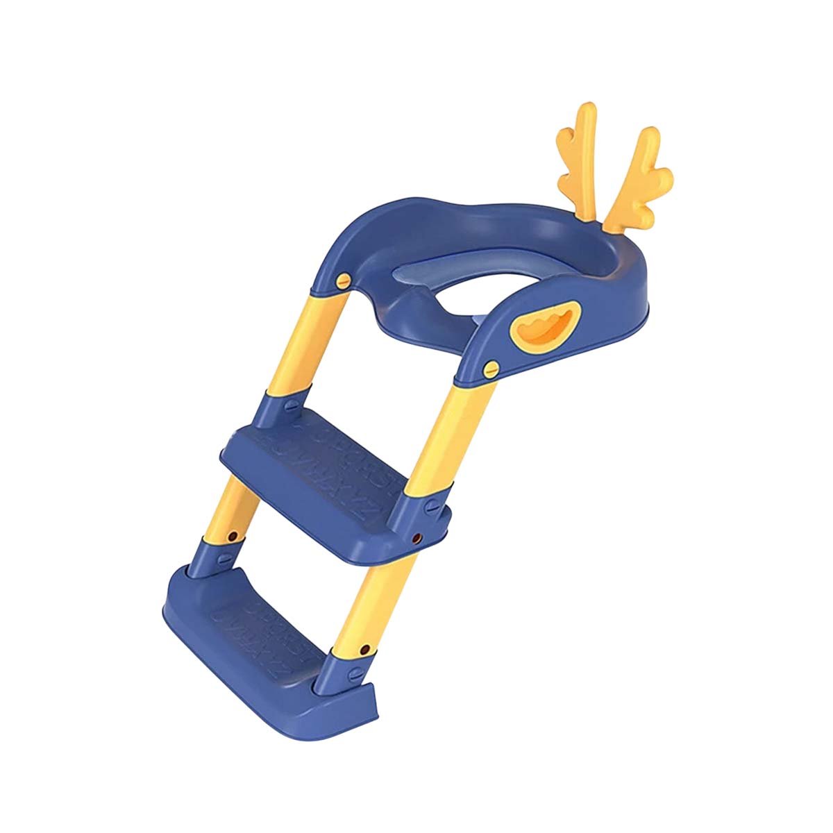 PACK4 SISTEMA DE INODORO INFANTIL CON ESCALERA AZUL Y AMARILLO OREJITAS Y+PAPEL REGALO - 3