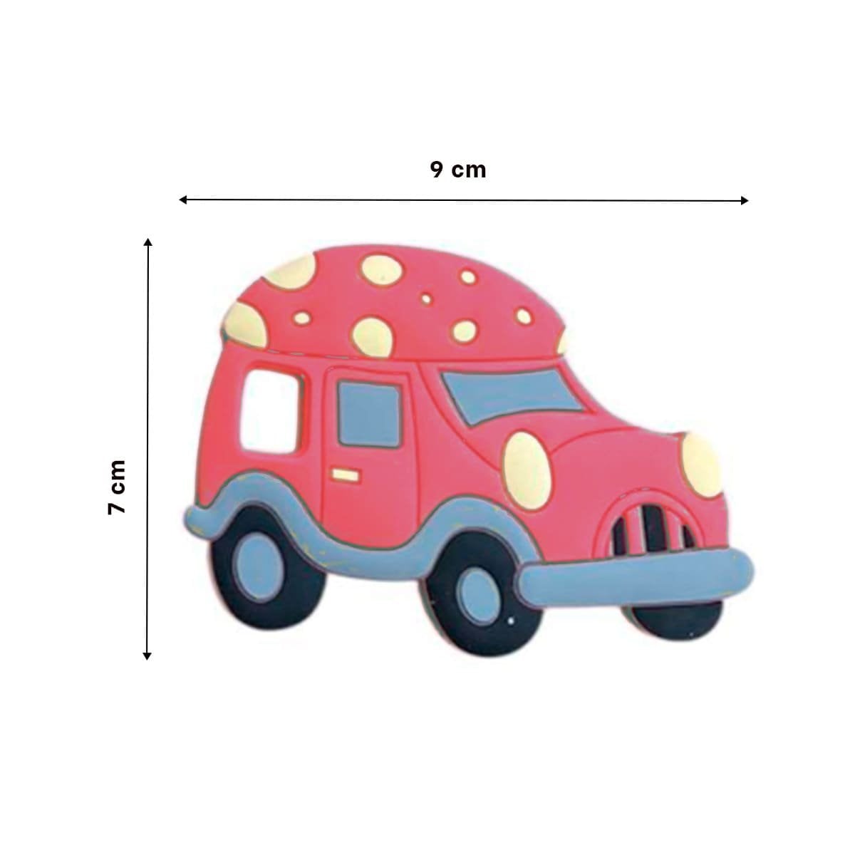 PACK12 RECURSO SENSORIAL INFANTIL DE SILICONA CON PUNTOS ROJO Y+PAPEL REGALO - 4
