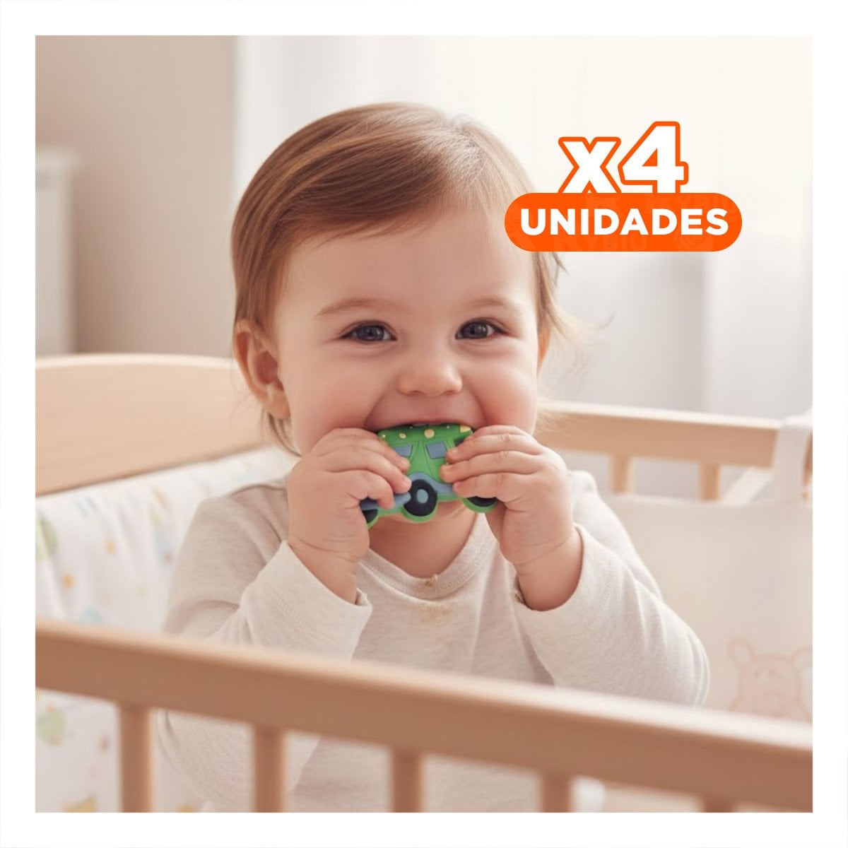 PACK4 COMPLEMENTO SENSORIAL DE SILICONA CON FORMA DE CARRO VERDE - 1