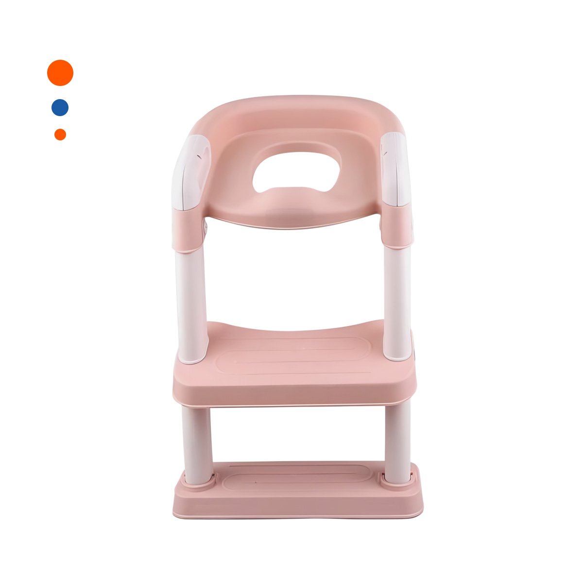 ELEVADOR PARA BANO CON ESCALERA ROSADO COMODO Y FACIL DE USAR Y+PAPEL REGALO - 1