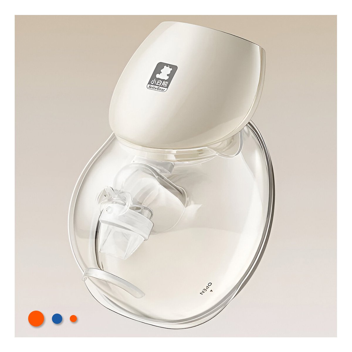 BOMBA PORTATIL ELECTRICA LECHE BLANCO FACIL Y LIGERA PARA USO DIARIO Y+REGALO STICKER - 2
