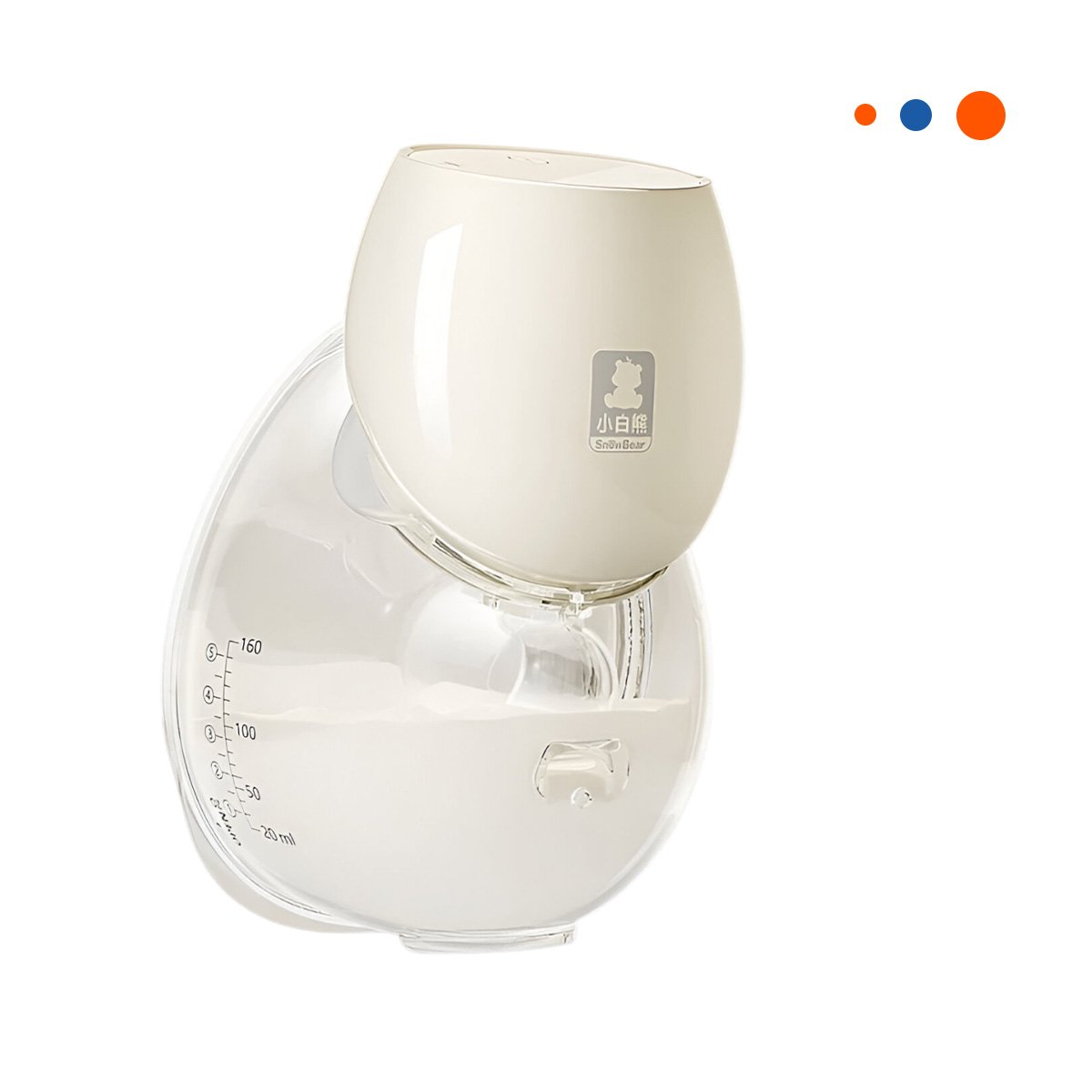 BOMBA PORTATIL ELECTRICA LECHE BLANCO FACIL Y LIGERA PARA USO DIARIO Y+REGALO STICKER - 3