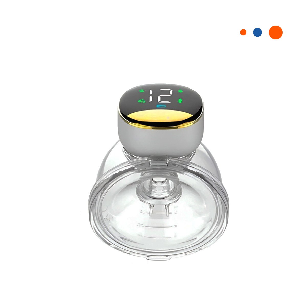 BOMBA PORTATIL ELECTRICA LECHE DORADO FACIL Y LIGERA PARA USO DIARIO Y+REGALO STICKER - 3