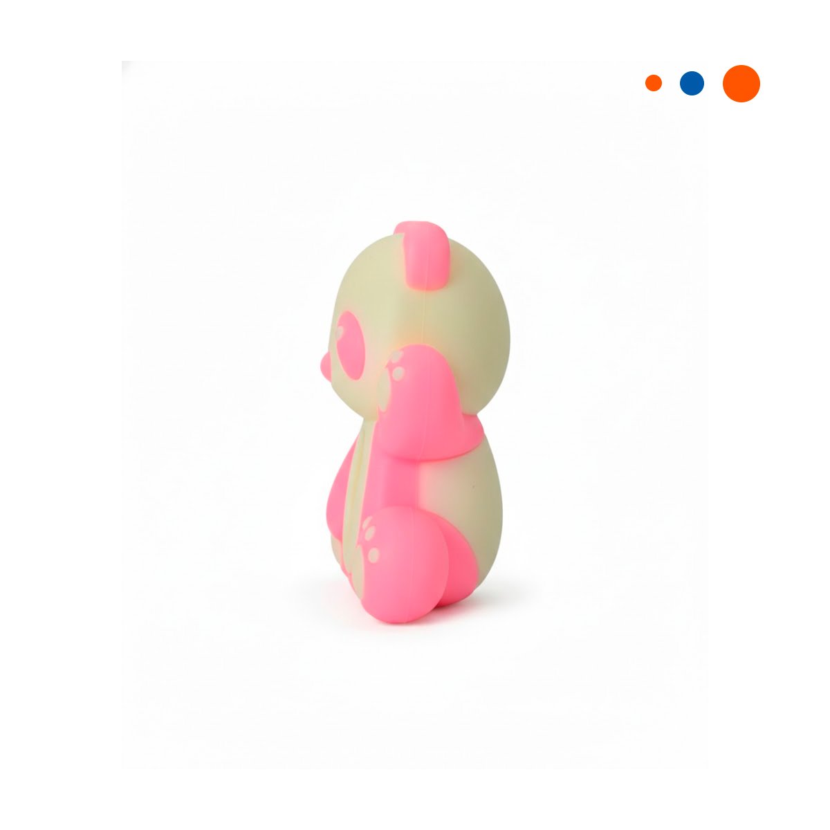 PACK4 SONAJERO DE SILICONA OSO ROSADO CLARO DIVERTIDO Y APTO PARA ENCIA Y+PAPEL REGALO - 3
