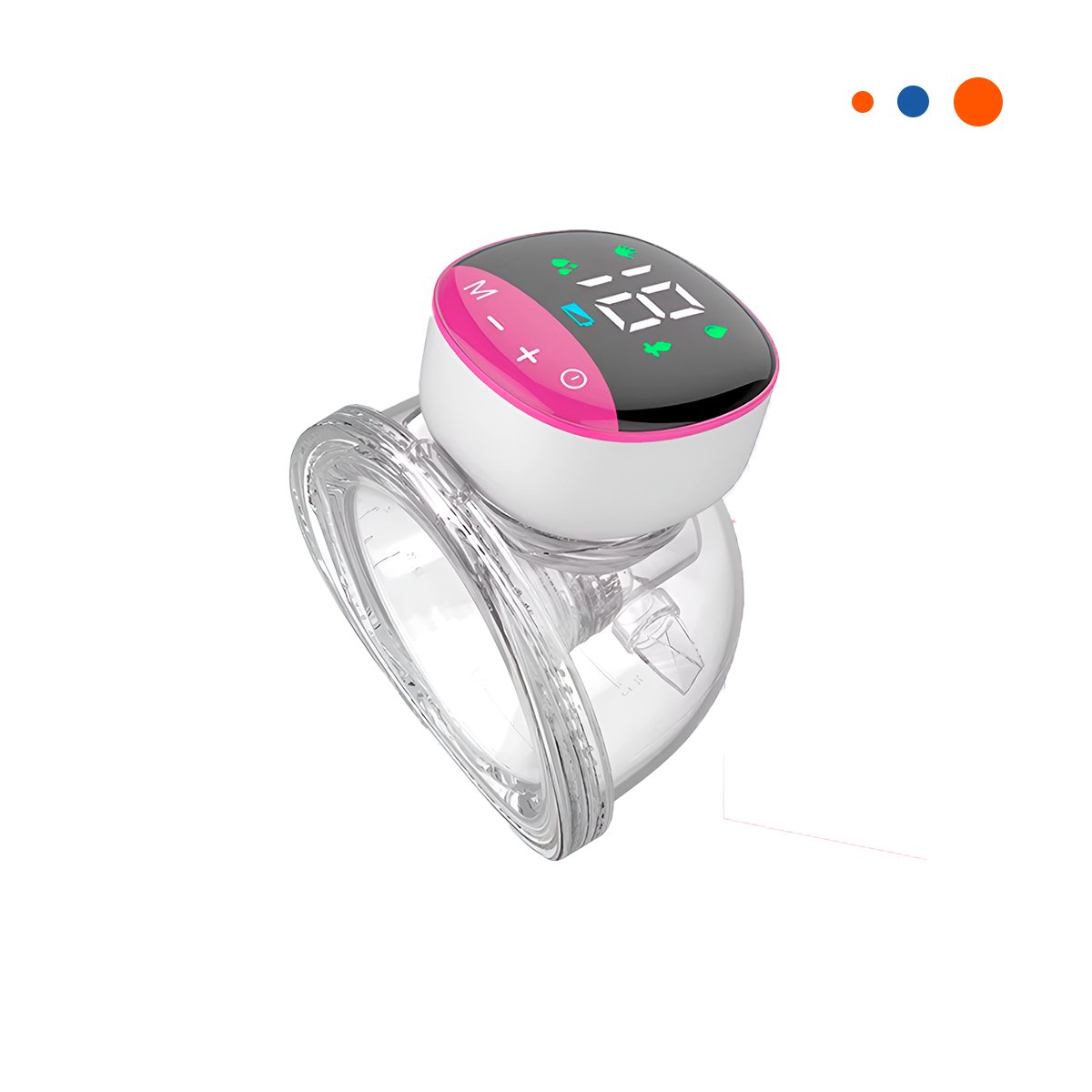 DISPOSITIVO PORTATIL ELECTRICO LECHE FUCSIA COMODO Y SEGURO PARA USO Y+REGALO STICKER - 3