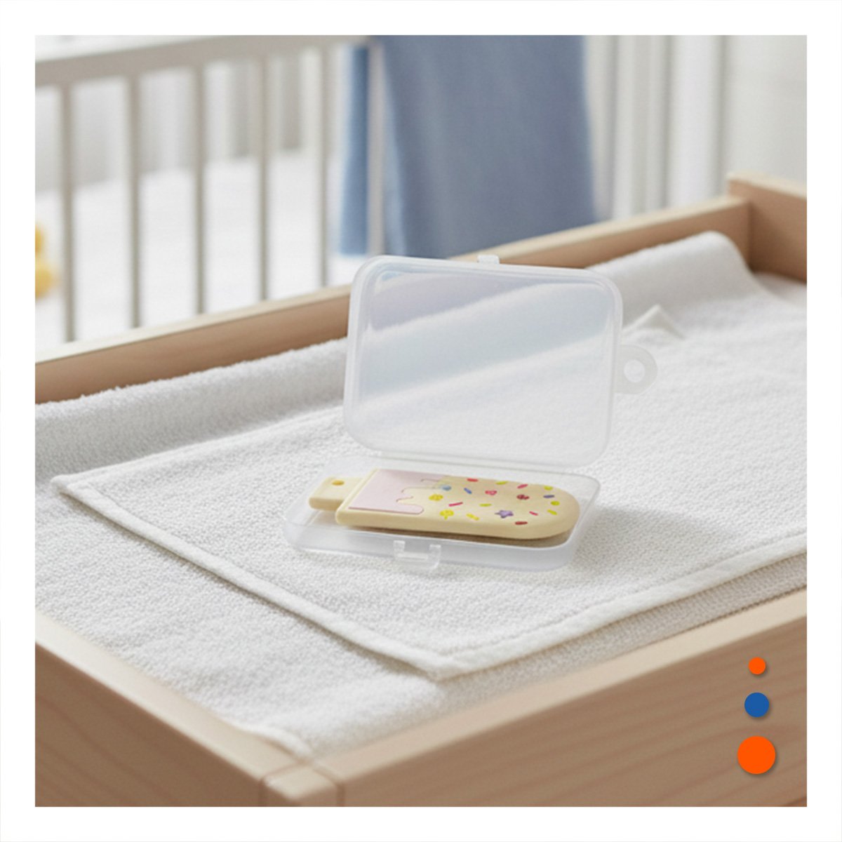 RASCAENCIAS INFANTIL CON TEXTURA SUAVE AMARILLO CLARO Y+PAPEL REGALO - 2