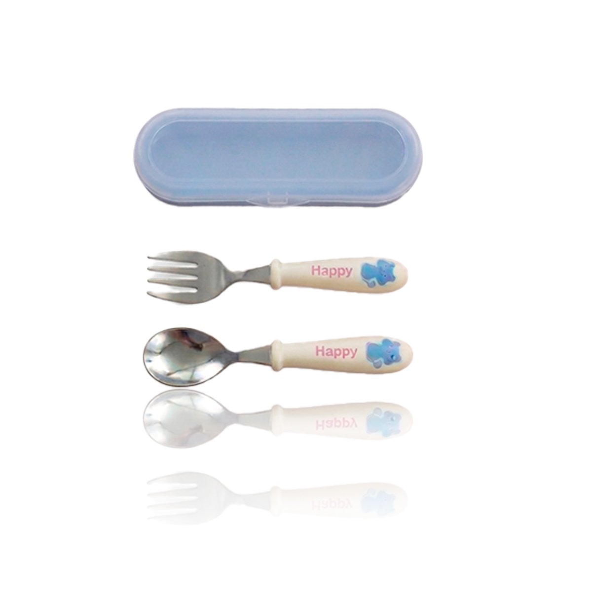 CONJUNTO PORTATIL GATO HAPPY BLANCO CON ESTUCHE PROTECTOR Y+LIGAS REGALO - 3